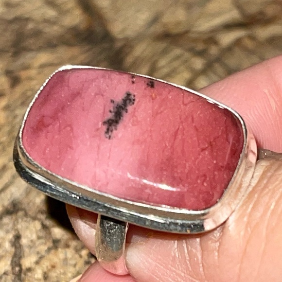 Burgundy Mookaite Ring Size 9 - Picture 6 of 11